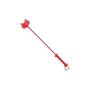 Cat head riding crop, BDSM spanking crop, fetish impact toy, leather riding crop, feline-themed crop.