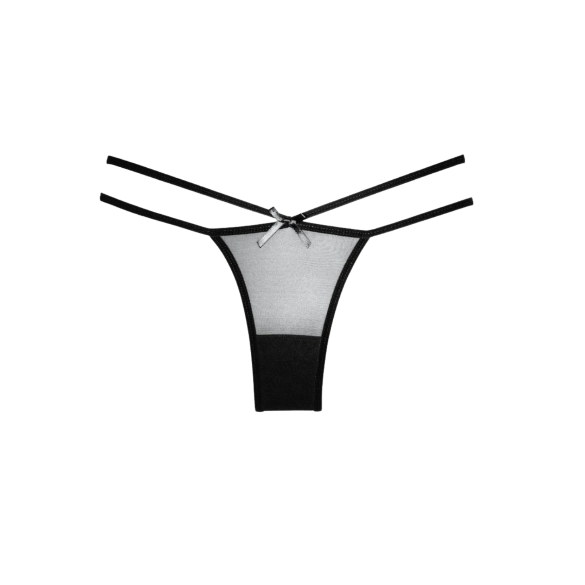 cheeky sheer black panty playful cut-out seductive lingerie fetish factory one-piece sexy