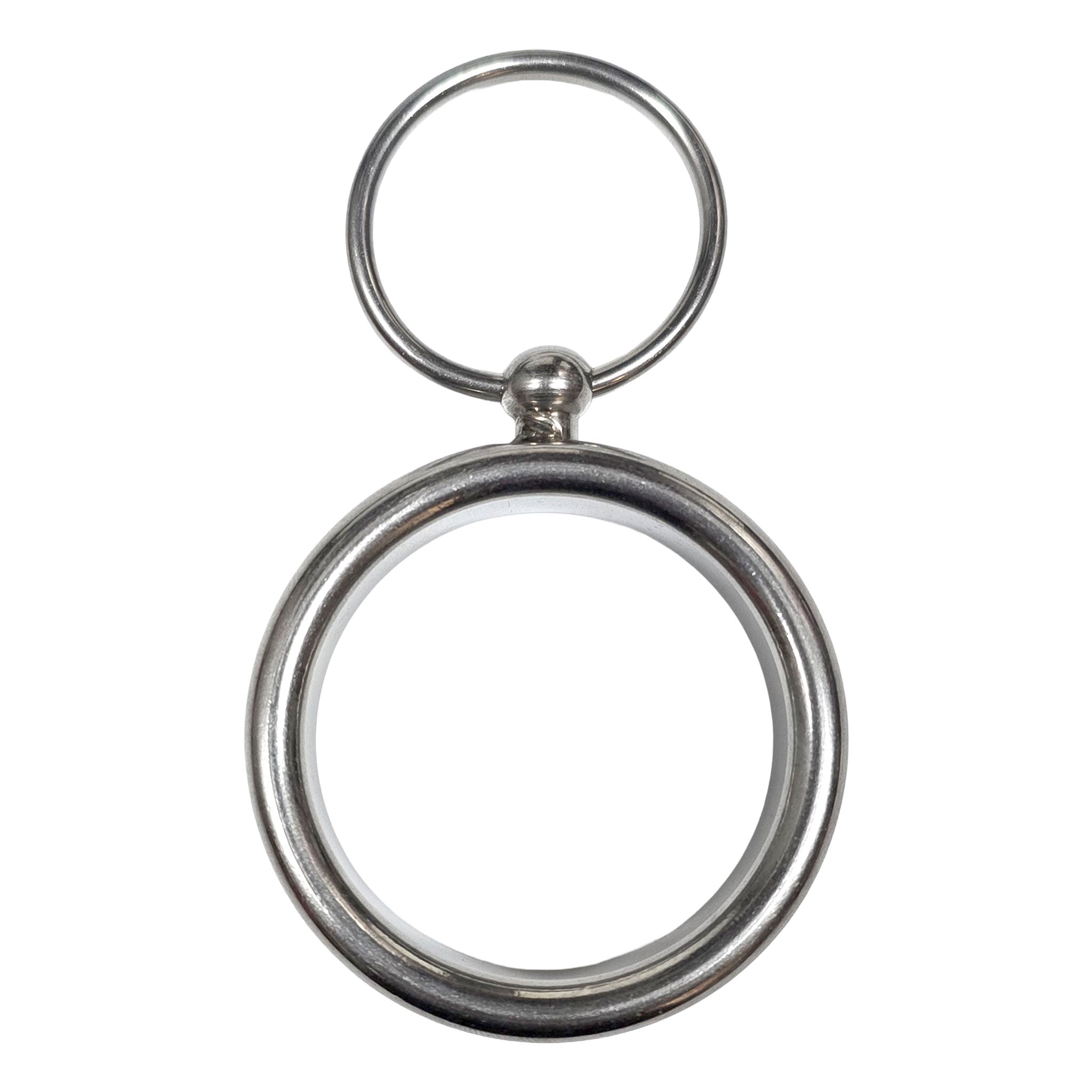 Stainless-steel accessories cock-ring donut-ring cock-and-ball stamina interchangeable O-ring shiny weighted nickel-free hypoallergenic medical-grade fetish fashion alt-fashion alternative bedroom dungeon bondage bdsm bdsm-toys bdsm-gear kink kinky kinkwear kinky-toys stocking-stuffers gifts male masculine masc mens menswear guys dudes silver