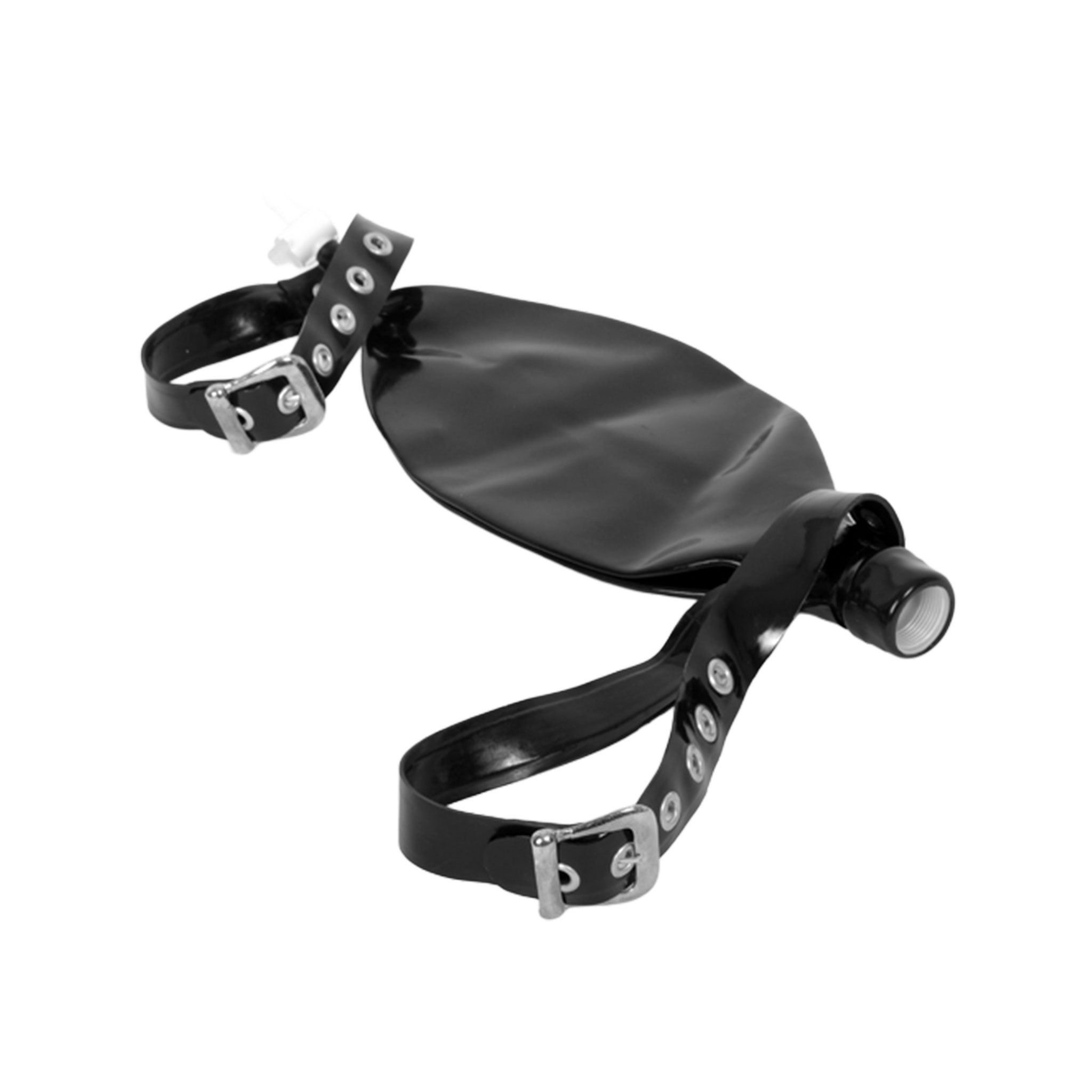 Latex molded-latex accessories apparel latex-accessories bag leg-bag collection-bag piss-collection collection-pouch leg-pouch leg-mounted threaded-tip screw-valve shiny glossy T-valve stopcock-valve adjustable buckle bondage bdsm bdsm-gear bdsm-toys kink kinky kinkwear erotic-accessories urophilia urolagnia urophile piss-lover piss-play self-soiling adult-toys unisex black clear 