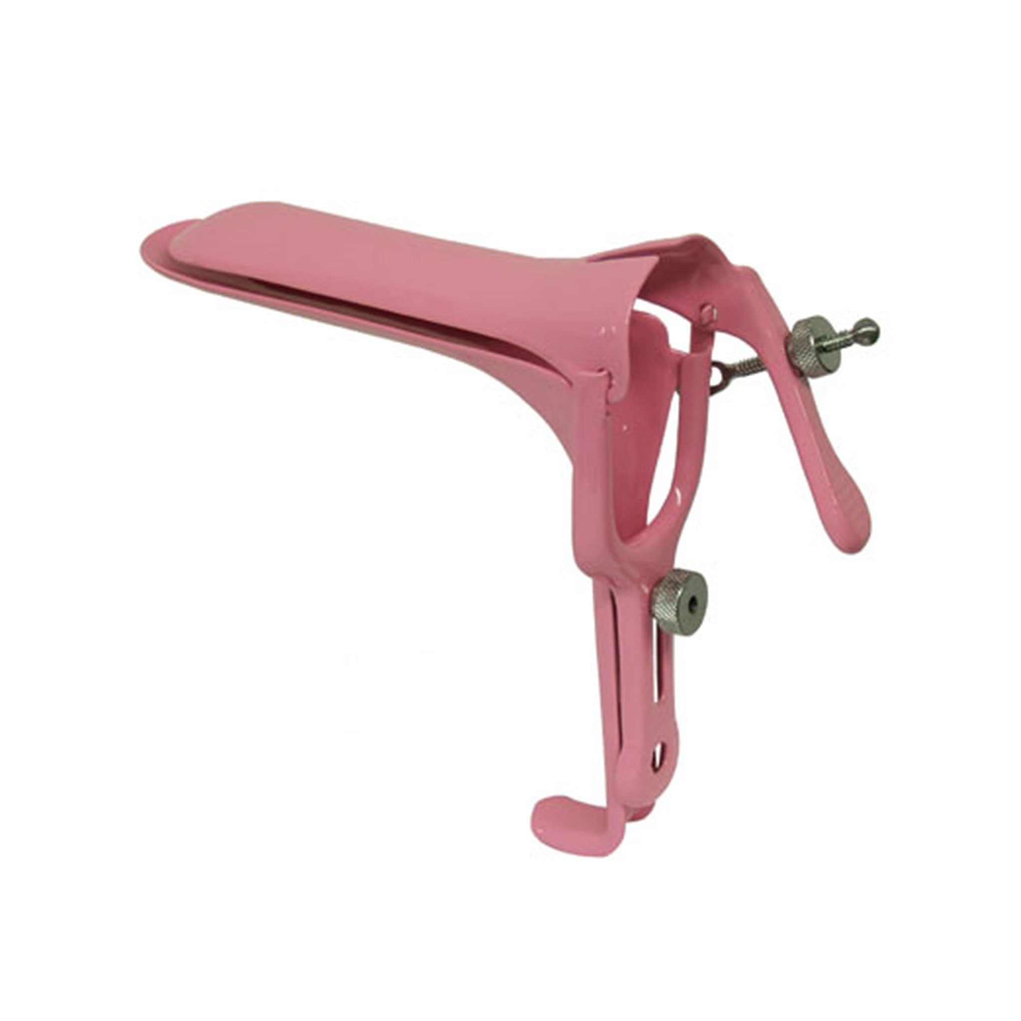 Stainless-steel coated medical tool speculum vaginal anal bondage bdsm bdsm-gear examination torture kinky-play kinky kink play extreme adult-toys pink