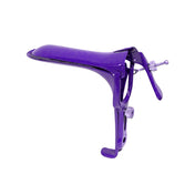 Stainless-steel coated medical tool speculum vaginal anal bondage bdsm bdsm-gear examination torture kinky-play kinky kink play extreme adult-toys purple
