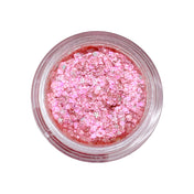 Glitter bomb body hair face body-glitter hair-glitter face-glitter gel jasmine fragrance rave rave-wear festival accessories gift cosmic pink iridescent