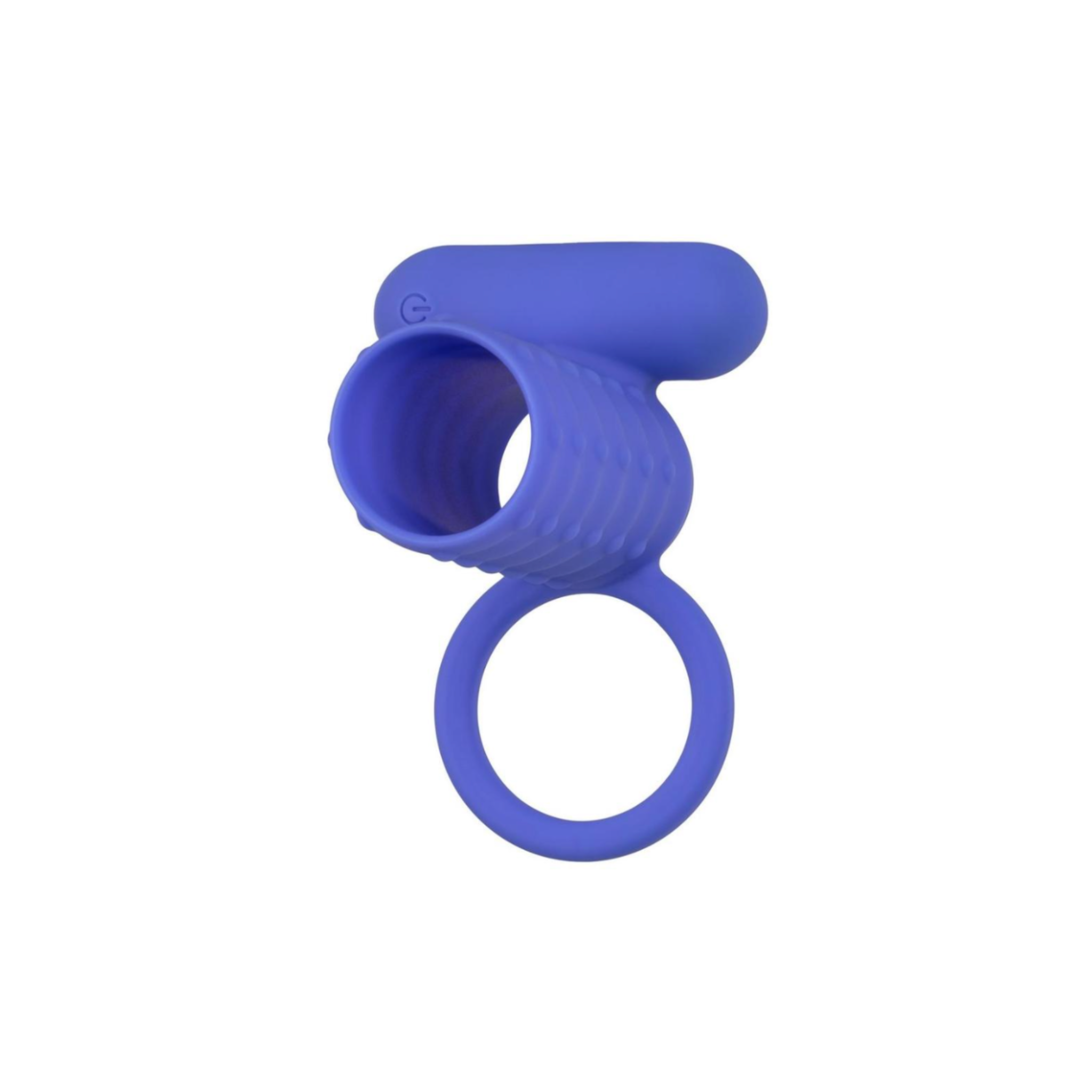 Couples Vibrating Bullet Cock Ring Sleeve- Blue Fetish Factory Couples Vibrating Bullet Cock Ring Sleeve- Blue Fetish Factory