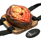 Silicone neoprene ABS-plastic velcro straps grinder grinding pad strap-on vibrator vibrating vibration vibe bullet integrated remote-control fantasy angel devil hell's-angel creature-cocks kink kinky kinky-play couples couples-play adult-toys multicolor