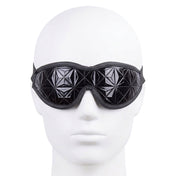 Leather PU-leather accessories blindfold padded crocodile croc pattern reptile geometric elastic fetish fashion alt-fashion bondage bdsm bdsm-gear bdsm-toys kink kinky kinky-play kinky-toys sensory-play sensory unisex black