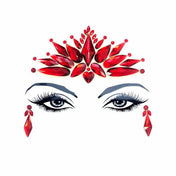 Crystal rhinestones rhinestone-crystals skin adhesive adhesive-backing accessories jewels body-jewels body-glitter body-stickers face-stickers bedazzle sparkling drip dazzling fashion alt-fashion festivalwear rave ravewear raver-babe costume cosplay halloween demon devil valentines gifts unisex red