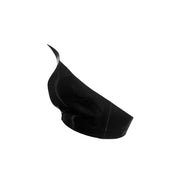 Latex rubber apparel intimates lingerie latex-lingerie bra strapless-bra bra-top curved-cups pointed-cups double-front front-fastening O-ring structured fetish fashion alt-fashion punk goth gothic cyber kink kinky kinkwear costume cosplay halloween vampire succubus female femme feminine womens black