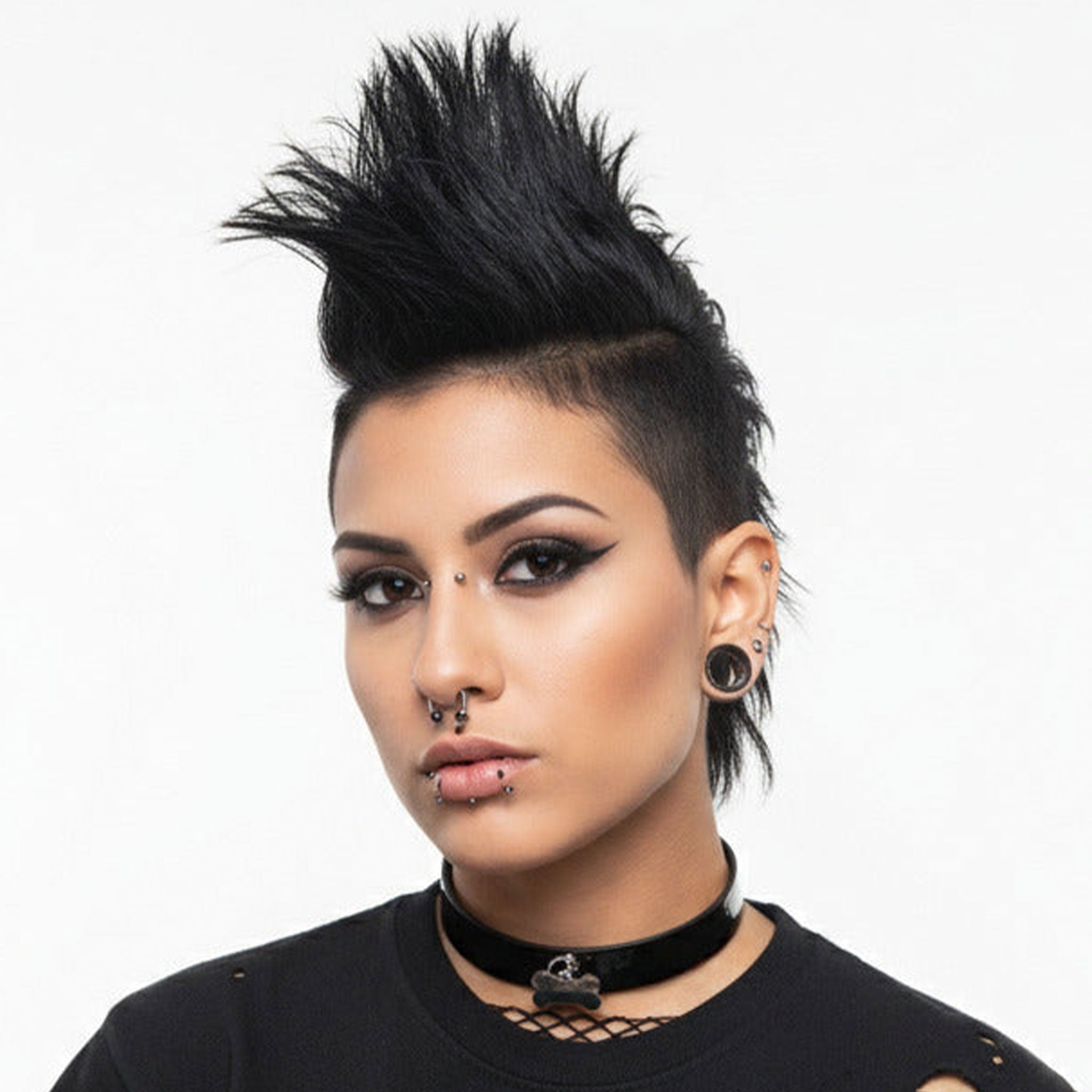 Leather patent-leather accessories collar dog-collar choker adjustable buckle bone-pendant stylish sassy durable comfort security playful eye-catching edgy fun fetish fashion alt-fashion punk casual everyday bondage bdsm bdsm-toys bdsm-gear kink kinky kinky-play pet-play pet-training pup puppy pup-play dog dog-bone unisex black