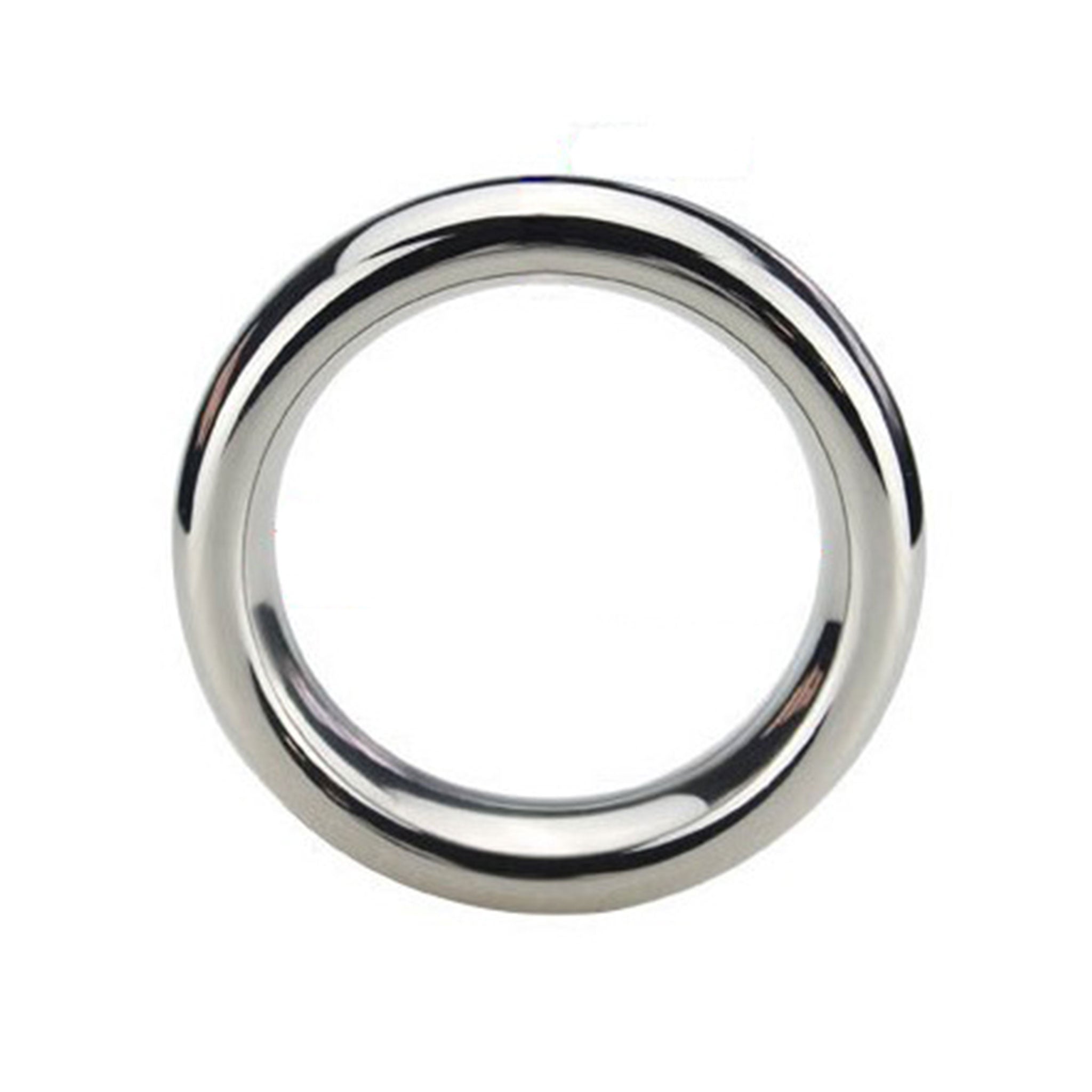 Stainless-steel metallic accessories cockring cock-ring cock ring cock&ball cock-and-ball cnb c&b nonvibe non-vibe nonvibrating non-vibrating heavyweight heavy-weight donut doughnut shiny bondage bdsm bdsm-toys kink kinky kinky-toys adult-toys male masculine masc mens menswear guys dudes gay lgbtq silver