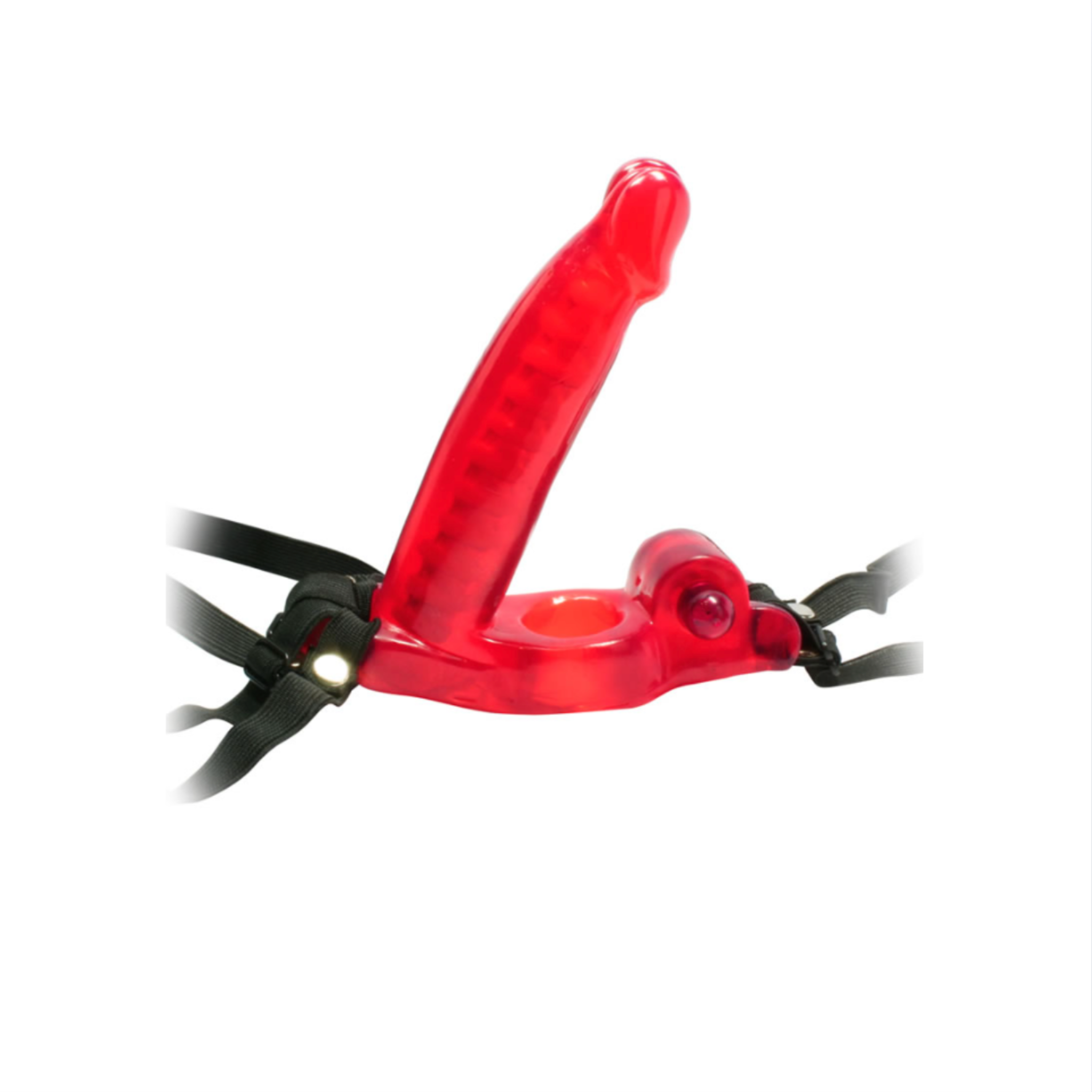 Strap On | Bendable vibrating shaft with variable speed bullet & clitoral stimulator 