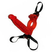 TPR thermoplastic-rubber jelly ABS-plastic elastic accessories dildo dong strapon harness strapon-harness strap-on thong-style penetration anal vaginal g-spot double-penetration cock-ring cockring vibrator vibrating vibration vibe bullet-vibe multi-speed variable-speed clit clitoris clitoral testicle testicular stim stimulator stimulating stimulation flexible poseable adjustable bendable comfortable kink kinky kinky-toys kinky-play couples-play be-mine adult-toys male masculine masc guys dudes red