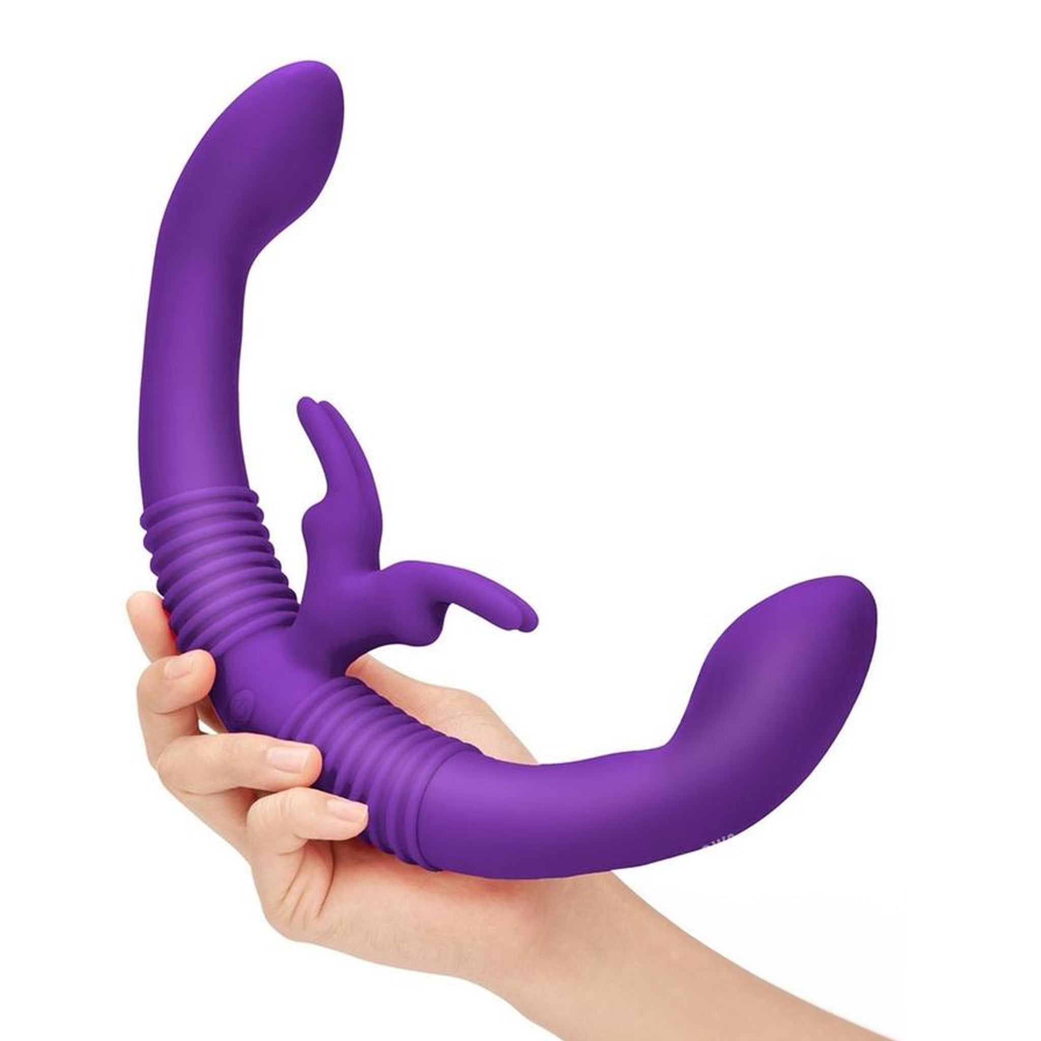 Interchangeable Vibration Couples Dual Ended G-spot Rabbit