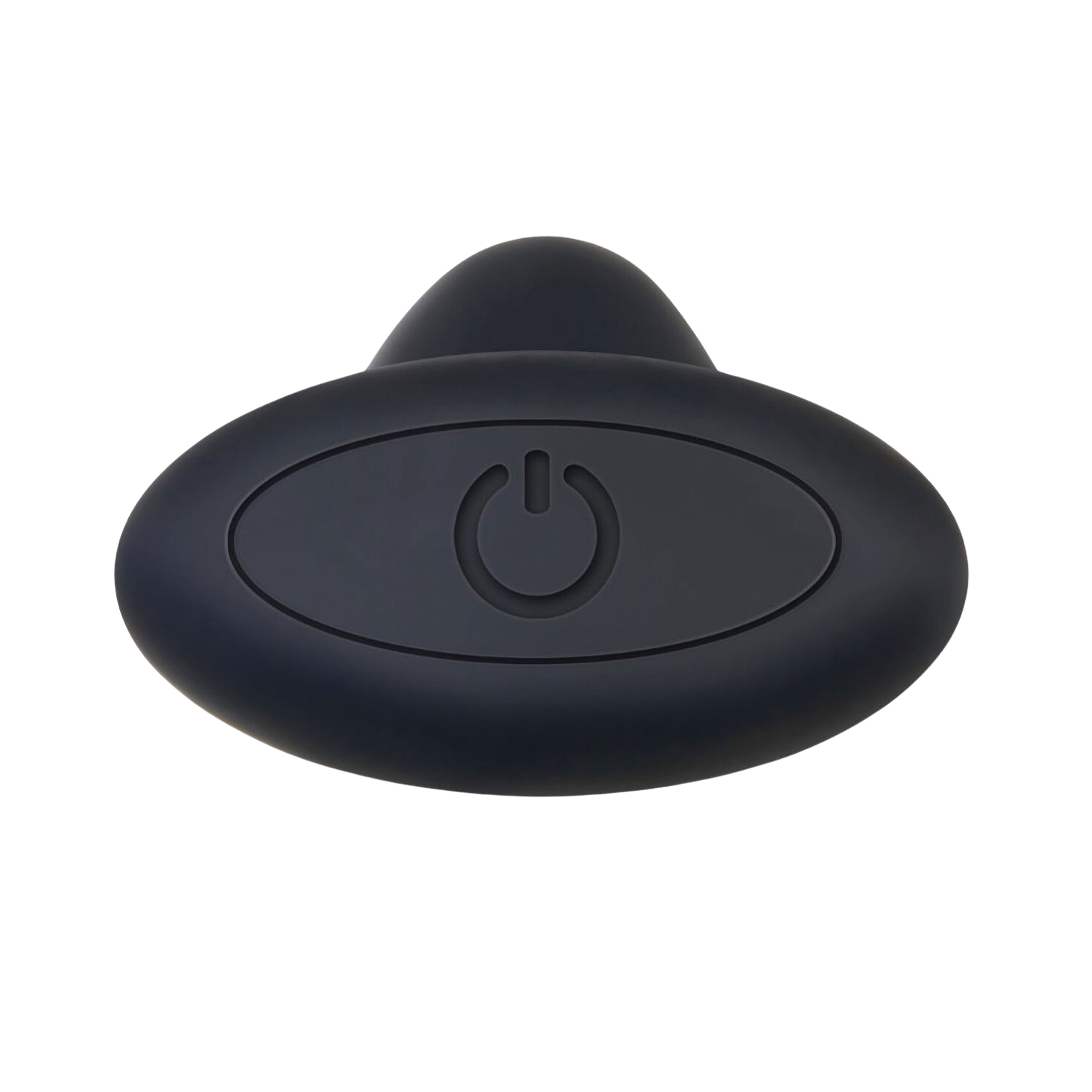 Hidden Pleasure Remote Control Vibrating Panty Silicone Rechargeable Black