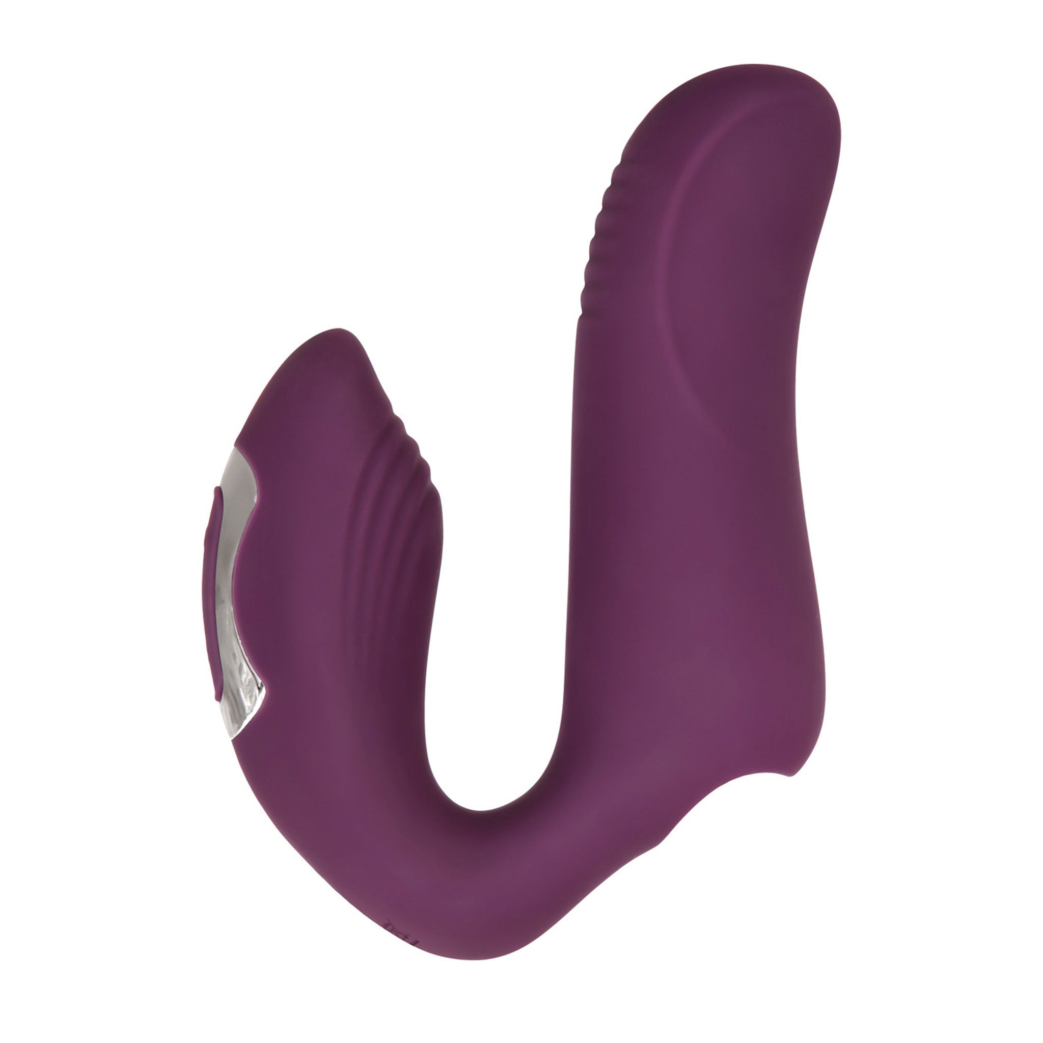 Helping Hand Dual Stimulation Finger Vibrator- Purple