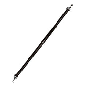 Aluminum anodized-aluminum nickel-free accessories restraints spreader spreader-bar bondage-bar spread-legs spread-limbs spread-arms lobster-clips wrist-cuffs ankle-cuffs arm-cuffs position-aide adjustable travel-friendly easy-breakdown versatile extending expanding fetish fashion alt-fashion alternative bedroom dungeon bondage bdsm bdsm-gear bdsm-toys bdsm-tool kink kinky kinky-toys sub submissive adult-toys unisex black