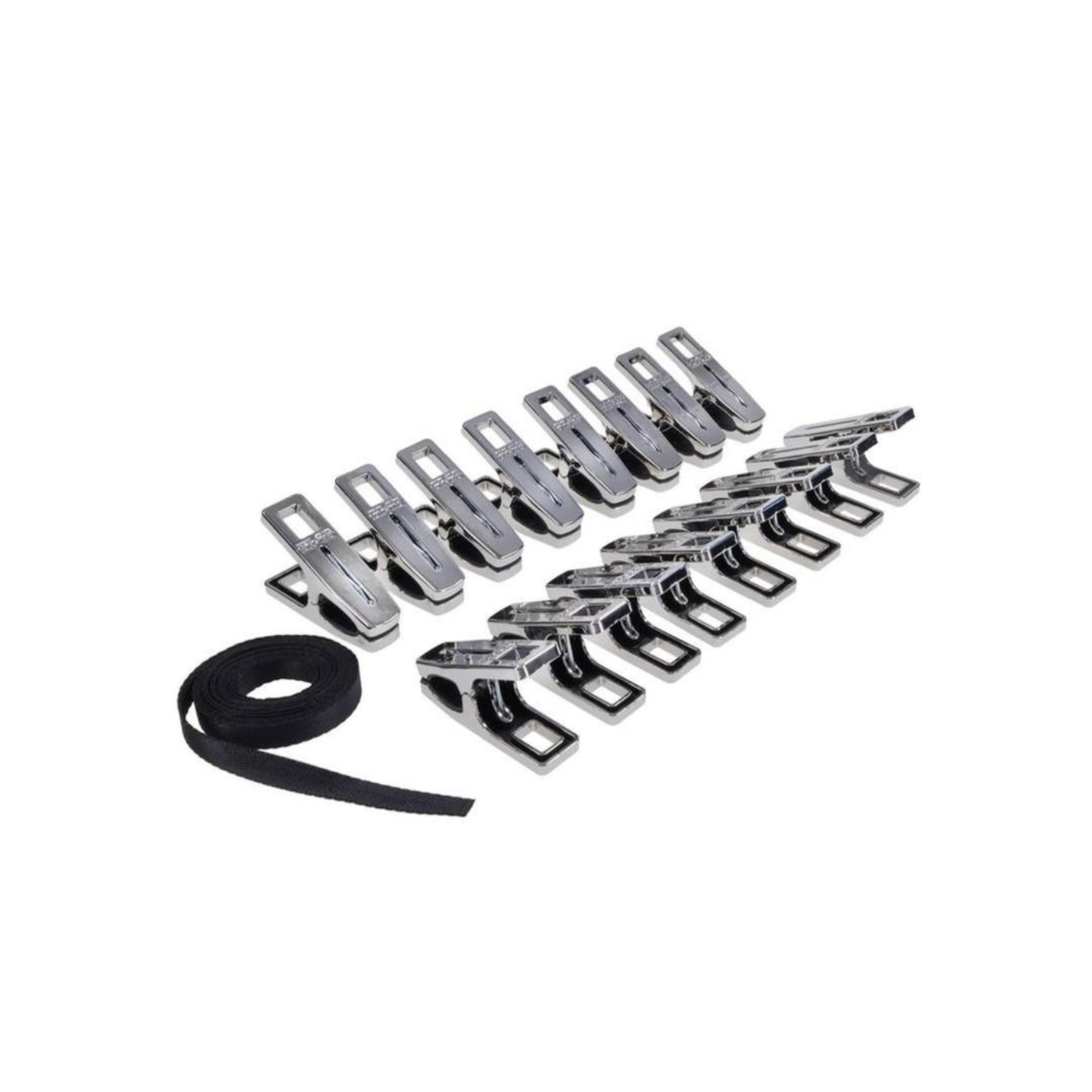 edge body zipper clothes pins black silver clamps set adjustable cord silicone lined metal clamps adult accessory tension control bondage gear travel friendly design