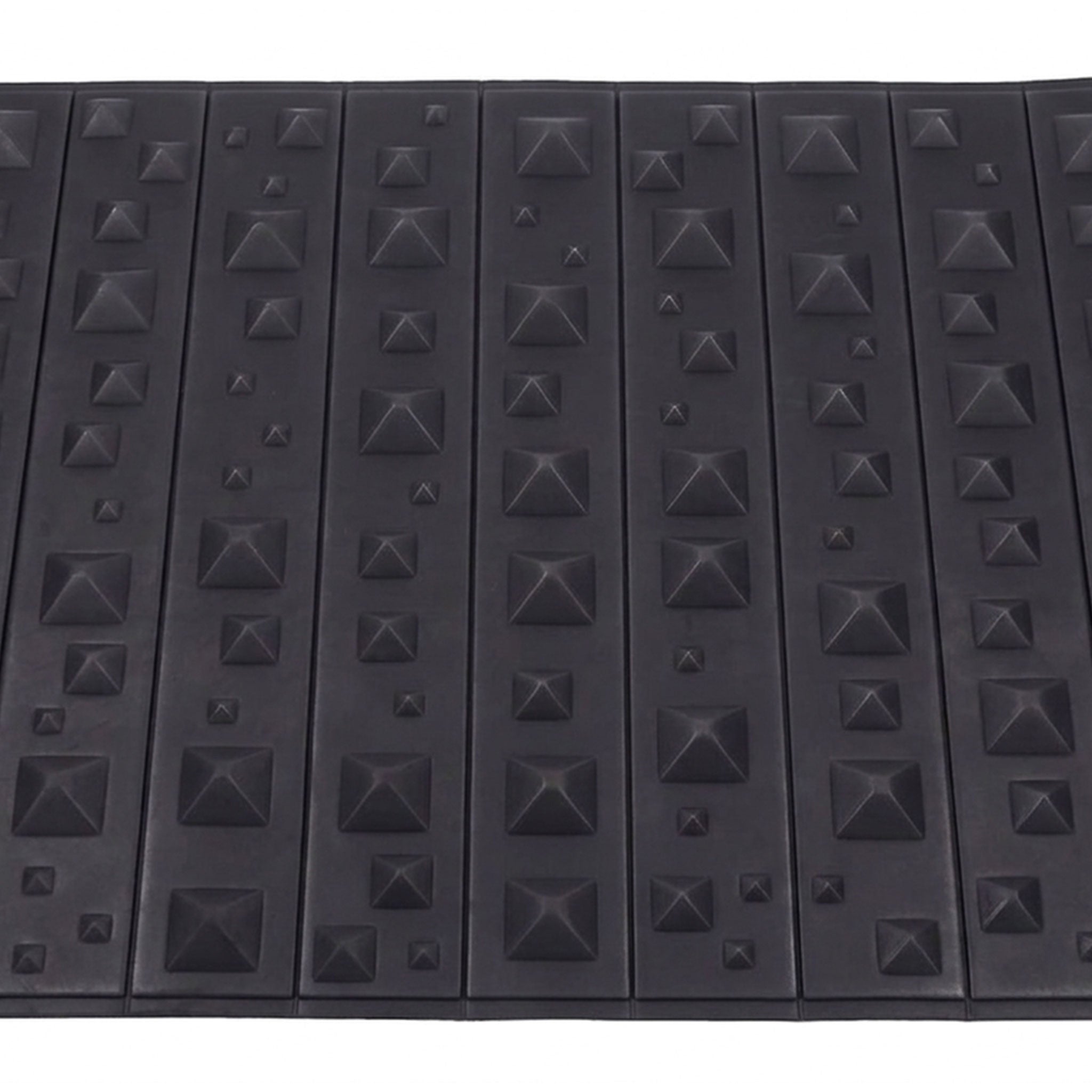 Leather faux-leather PU-leather EVA-foam foam steel-grommets accessories mat spike spiked spikes spike-mat pyramid-spike corner-grommets pressure-point knees kneel kneeling lying-down lay-down sitting sit-down storage-holster rolls-up roll-up dynamic portable durable edgy bondage bdsm bdsm-gear bdsm-toys sadism masochism sadomasochism sadist masochist sadomasochist posture-play pressure-play kink kinky kinky-toys kinky-play sensory sensory-play pain discipline punishment restraint adult-toys unisex black