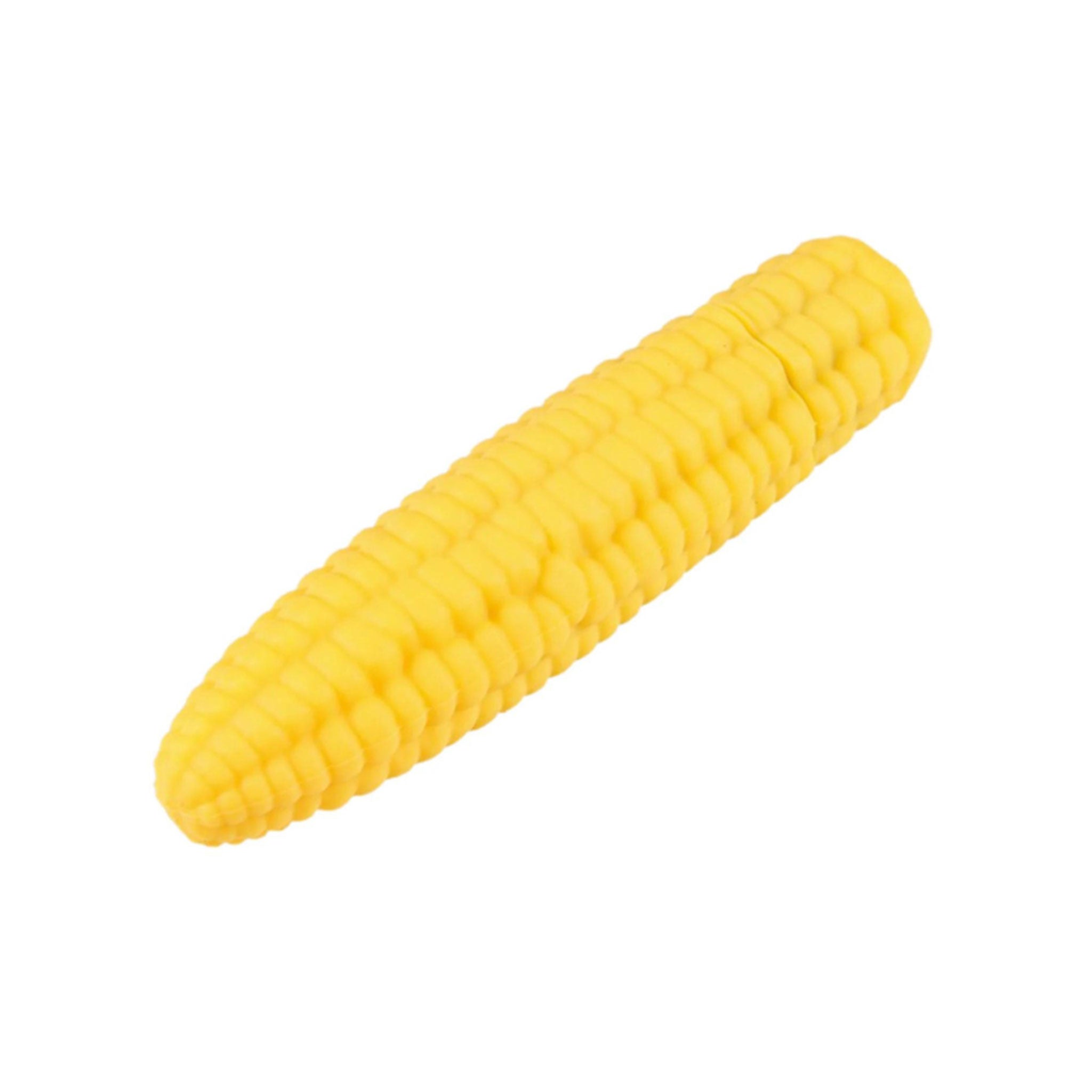 Silicone vibrator vibrating vibration vibe bullet corn corncob corn-cob ribbed splashproof multi-speed pocket travel-size compact vegan vegetable veggie clit clitoral clitoris stim stimulator stimulation bullet unisex adult-toys yellow