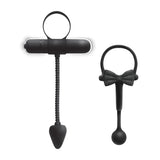 Enhancer Silicone Cock Rings (2 Pack) - Black