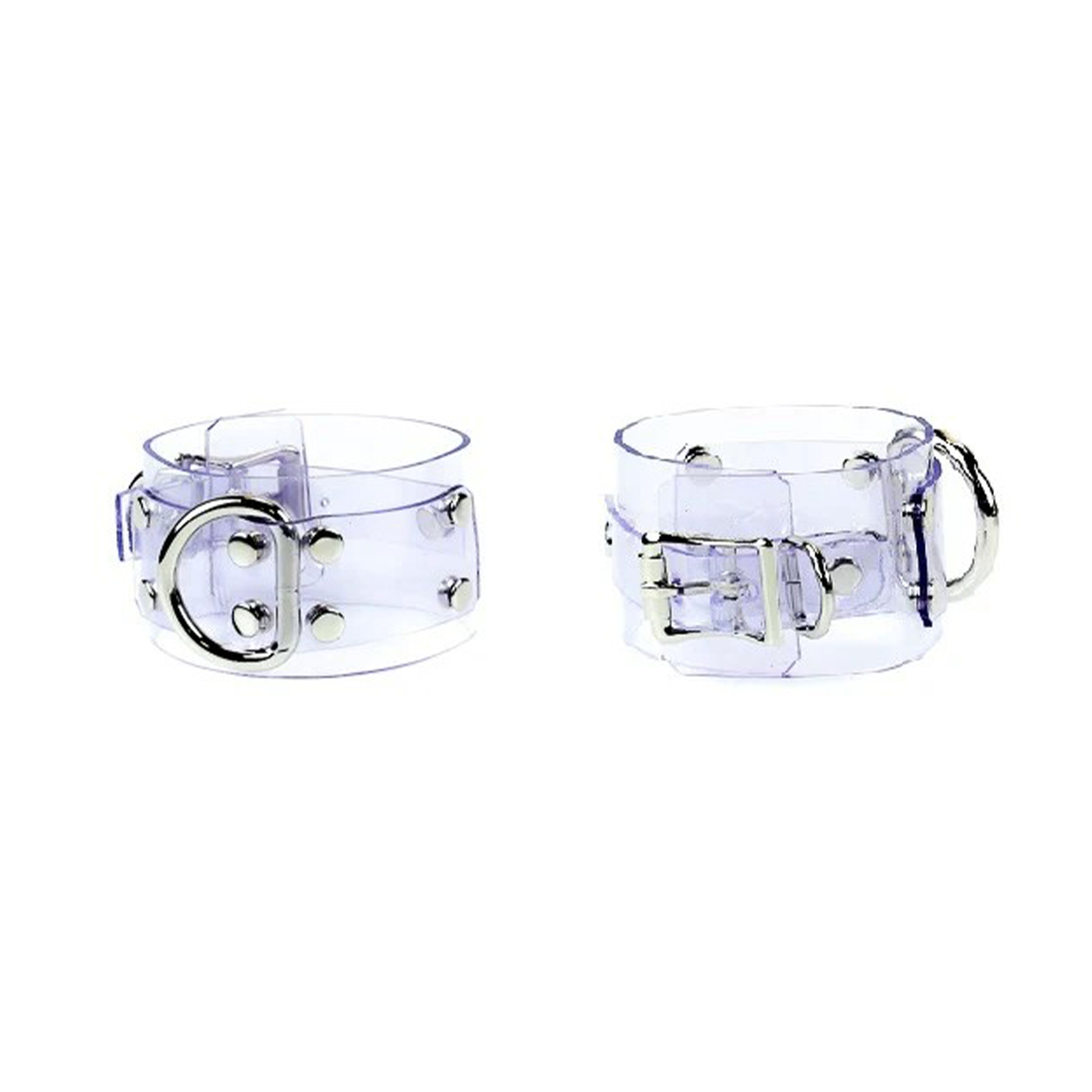 D Ring Wrist Cuff with Buckle Closure