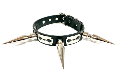 XL Spike Razor Choker