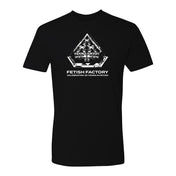 Cotton top shirt tee t-shirt tshirt short-sleeve short sleeve sleeved crew neck fetish-factory ff florida-fetish-weekend 2025 xxx 30th-anniversary diamond ffxxx branded branded-merch ffw30 unisex black