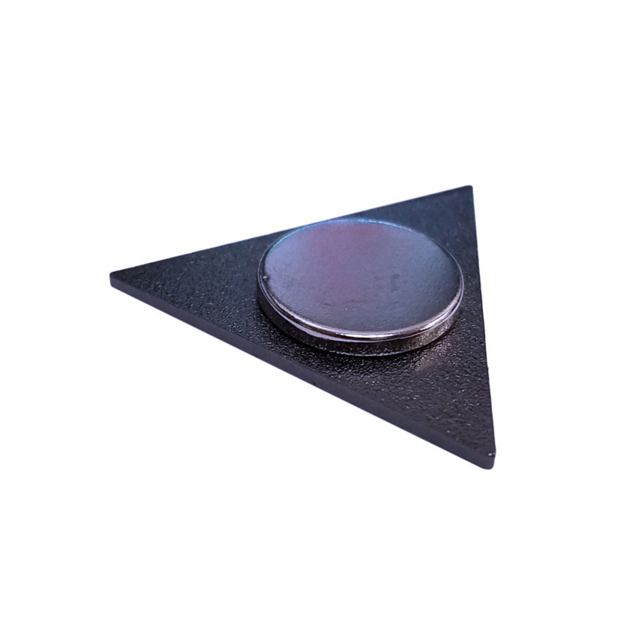 Enamel metallic pin FFW24 florida fetish factory weekend 24 anniversary logo triangle fetish-fashion accessories branded merch magnetic-back
