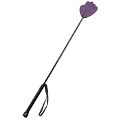fifty times hotter leather hand riding crop hand shaped spanking paddle flogger bdsm impact play leather wrapped handle braided shaft fetish factory kinky toys for adults leather riding crop