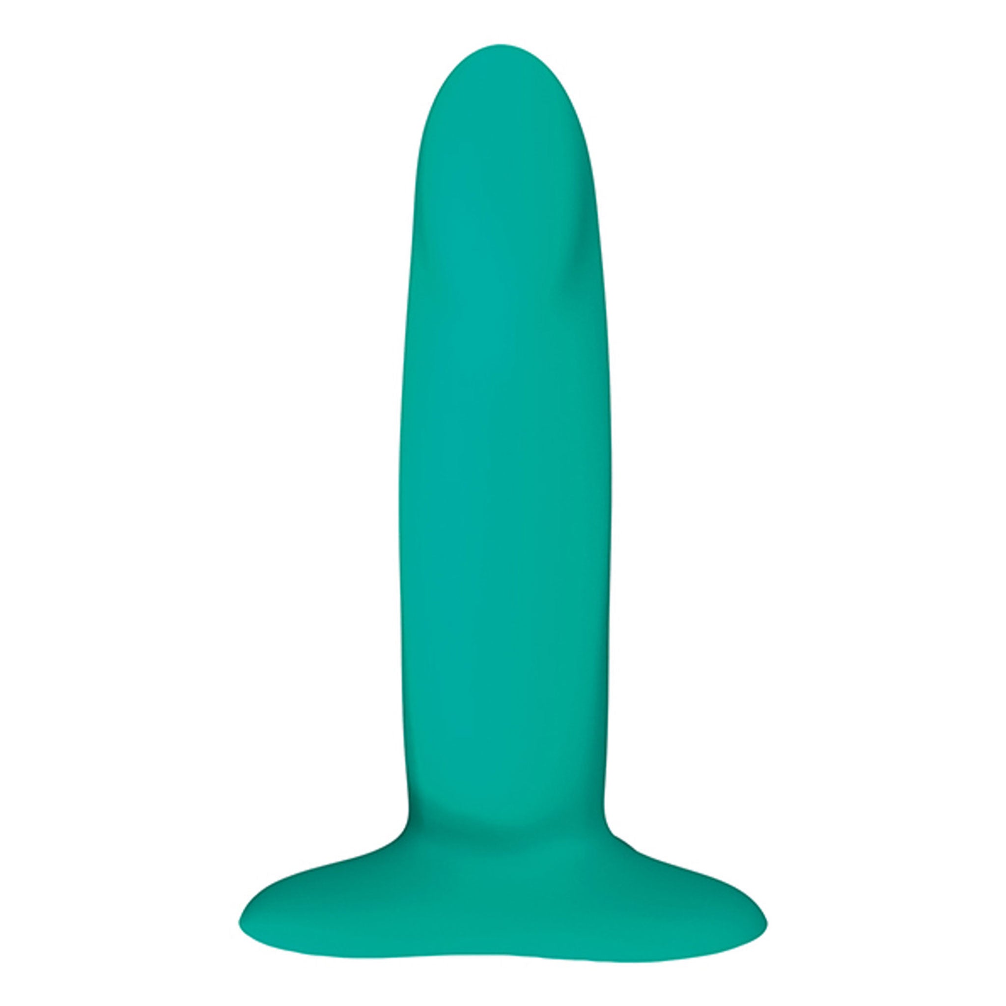 Silicone dildo dong non-vibe non-vibrating strap-on strapon play harness compatible gspot g-spot p-spot pspot prostate slim shaft flexible bendable positionable customizable wide suction-cup curved pronounced head waterproof adult-toys blue caribbean-blue 