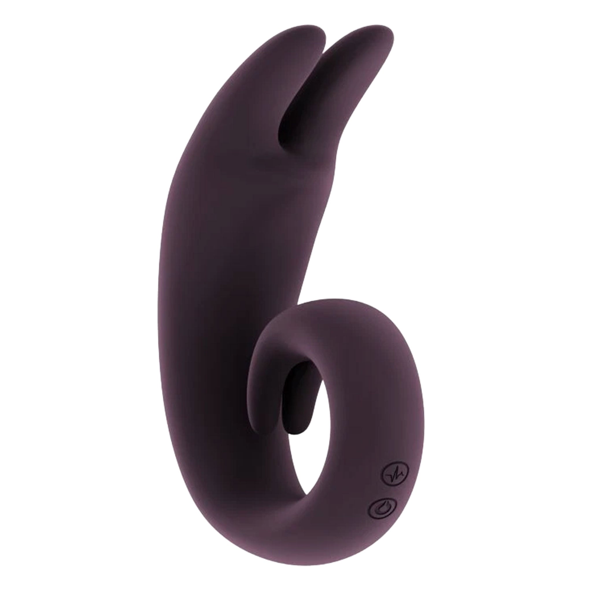 Silicone liquid-silicone accessories vibrator vibe vibration vibrating clit clitoris clitoral vaginal vagina anal butt nipple g-spot stim stimulator stimulating stimulation dual-motor waterproof flexible versatile couples female femme feminine womens adult-toys sexual-wellness purple