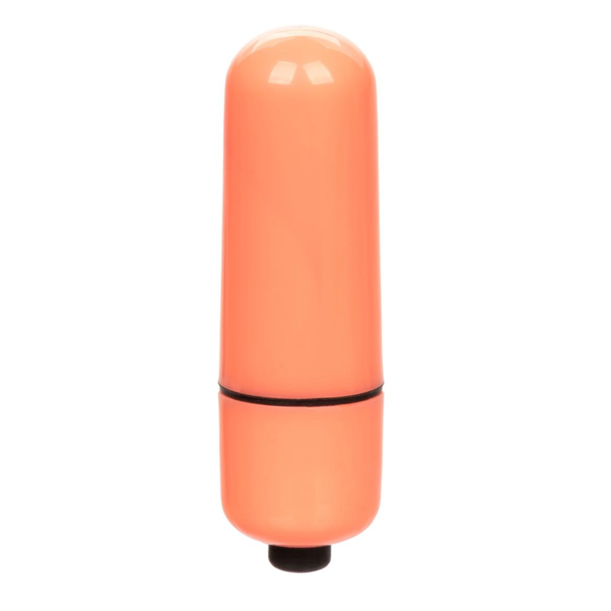 ABS-plastic accessories vibrator vibrating vibe vibration clit clitoris clitoral stim stimulator stimulation stimulating LR44 watch-battery battery-operated bullet pocket-sized travel-sized mini compact 3-speed discreet foil-pack kink kinky kinky-toys kinky-play stocking-stuffers gifts adult-toys unisex orange