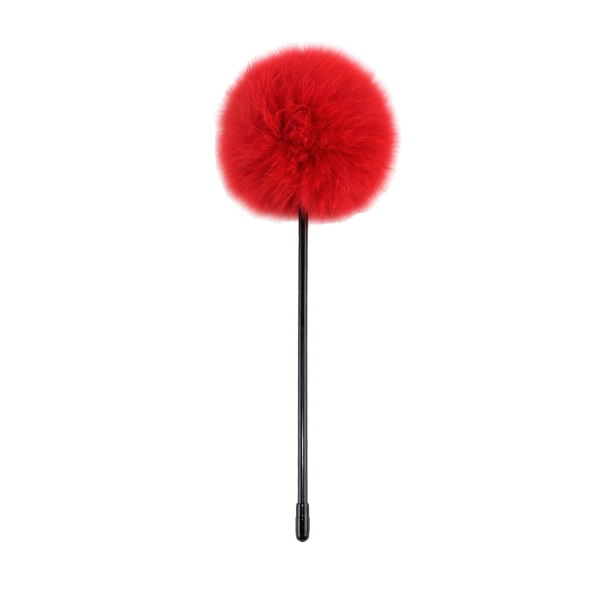 Fox fur ball teaser tickler adult toys valentines lifestyle gift sensory red