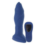Gender X Anal Plug with Tip Rechargeable- Blue