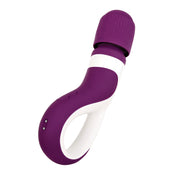 Flexible Wand Vibrator with Pearl Handle- Purple