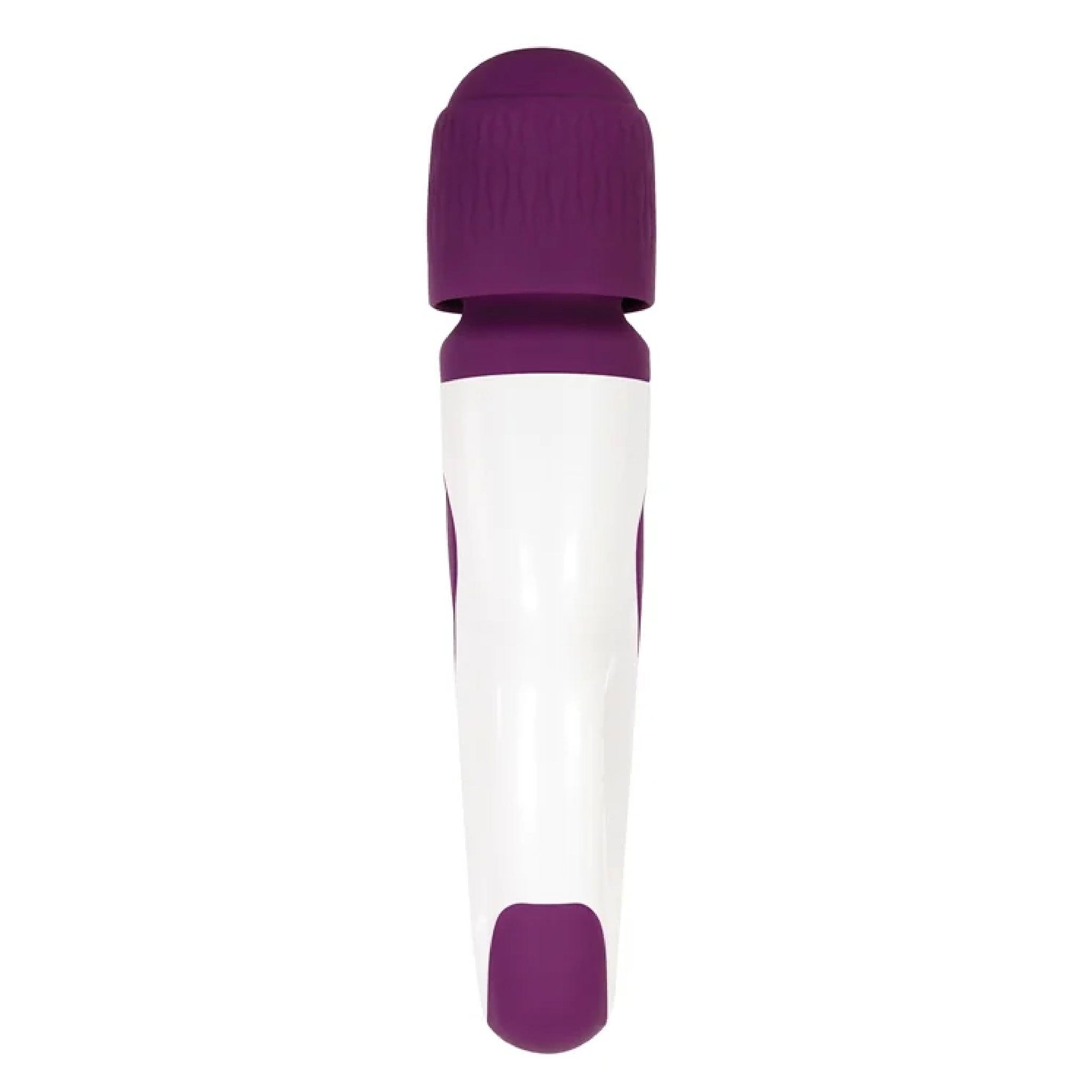 Flexible Wand Vibrator with Pearl Handle- Purple