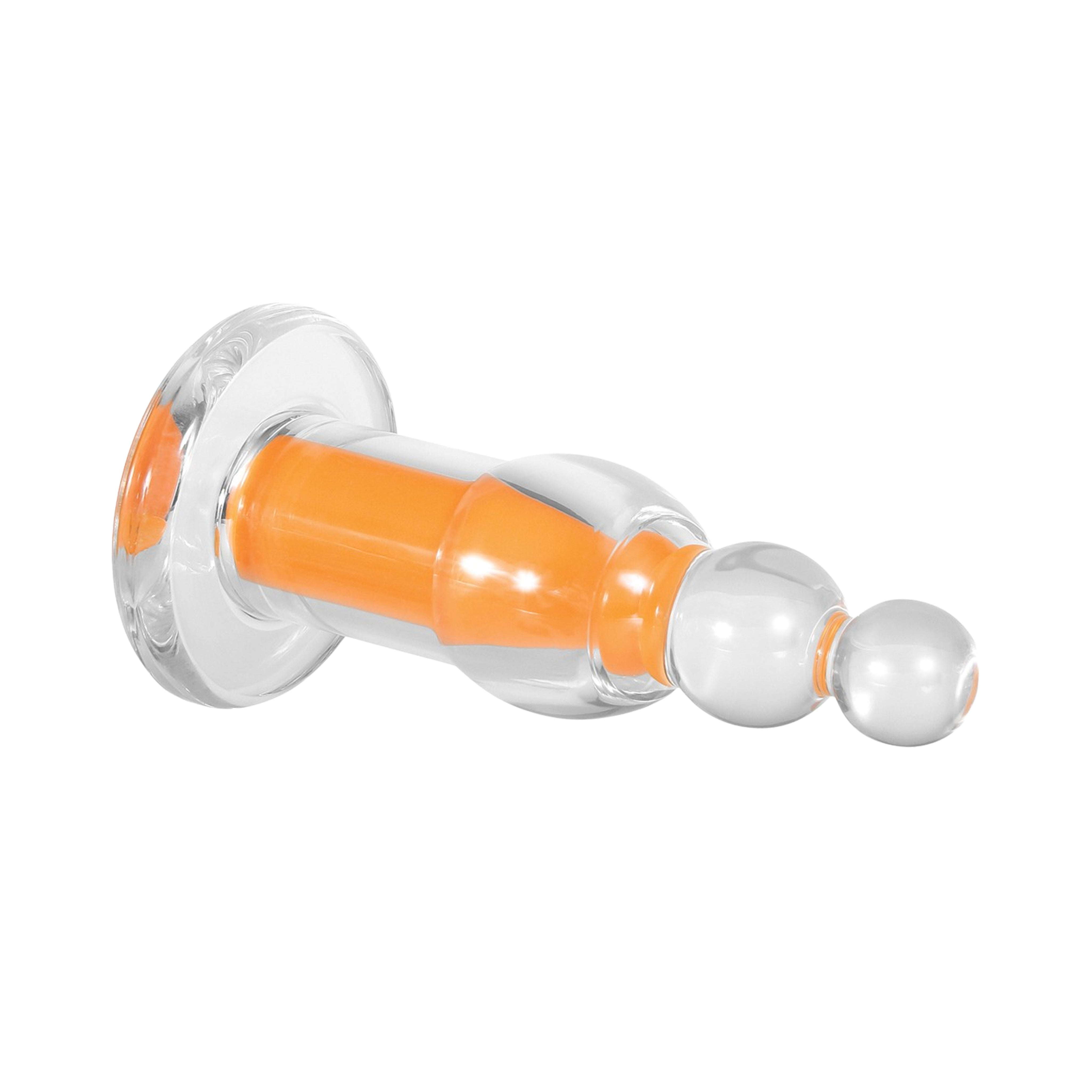 Gender X Orange Dream Silicone Rechargeable Anal Beads with Remote Control