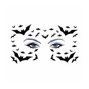 Adhesive latex-free medical-grade accessories stickers body-stickers face-stickers pasties glitter fine sparkly fashion alt-fashion rave ravewear club festival costume cosplay halloween animal bat spooky witch vampire vampire-bat unisex black