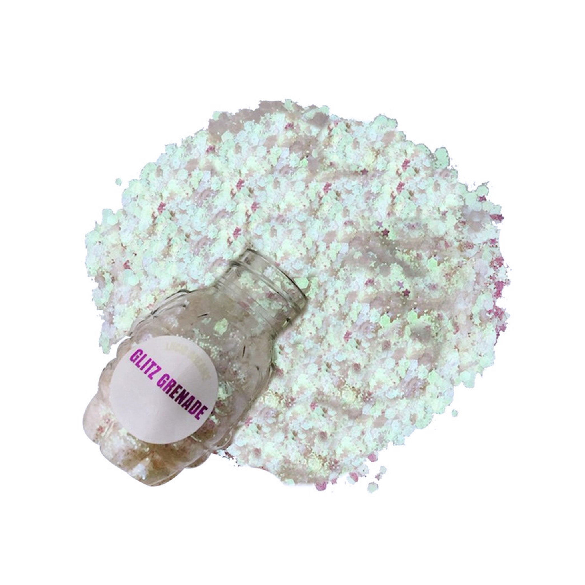 Gel aloe-vera aloevera glitter glitter-gel chunky-glitter accessories skin-glitter hair-gel hair-glitter face-glitter body-gel body-glitter body-decoration costume-makeup makeup cosmetic spreadable sexy explosion high-intensity glitter-grenade rave raver-babe ravewear party festival unisex white holographic-white iridescent lucid-dreams blacklight uv-reactive ultraviolet uv-light gifts pride