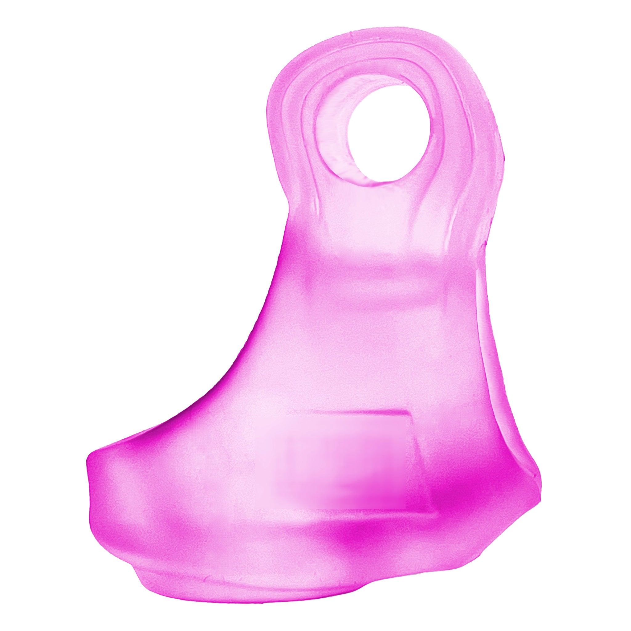 Silicone blend rubbery blubbery thick plush velvety cock ring cockring cock-ring cock-and-ball cnb cock&ball vibrator vibrating vibration vibe bullet LED glow glowing glowsling top-mounted adult-toys pink