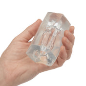 Clear David stroker closed-end suction transparent body-safe phthalate-free