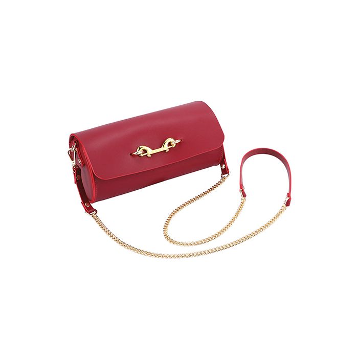 Luxury Restraints Set with Barrel Lock Bag- Burgundy & Gold