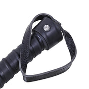 Leather genuine bedroom-weapons whip flogger bdsm bdsm-toys sadism masochism sadomasochism impact impact-toys impact-play kink kinky kinky-play adult-toys black
