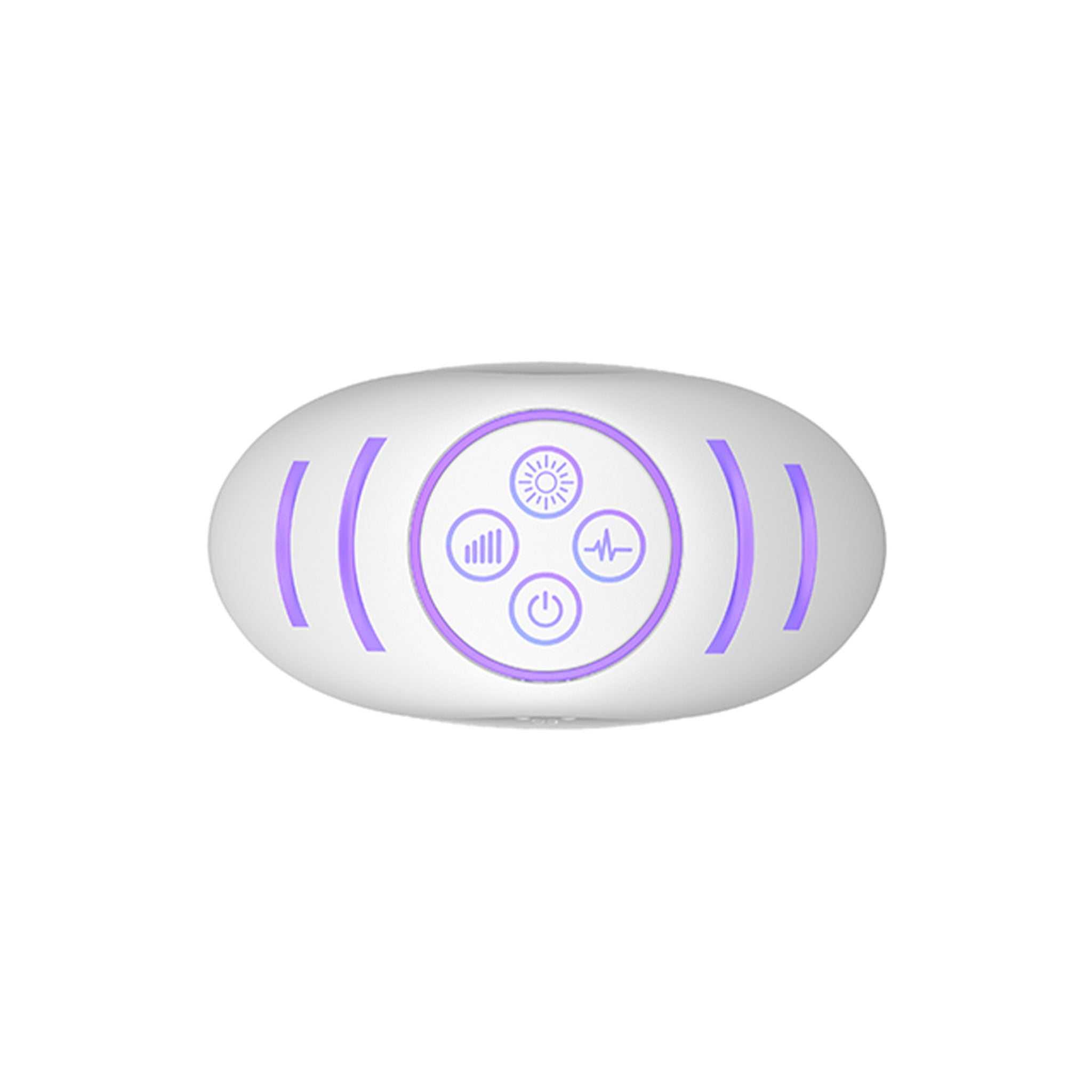 Silicone ABS-plastic insertable anal anal-toys anal-play butt-stuff glow-in-the-dark neon led-lights light-up anal-vibe vibe vibrator vibrating vibration tapered-tip flared-base customizable-patterns memory-function usb-rechargeable app-control app-compatible app-enabled vibrant-colors waterproof bath-play shower-play dynamic unisex adult-toys rainbow white
