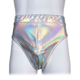Iridescent Silver Briefs