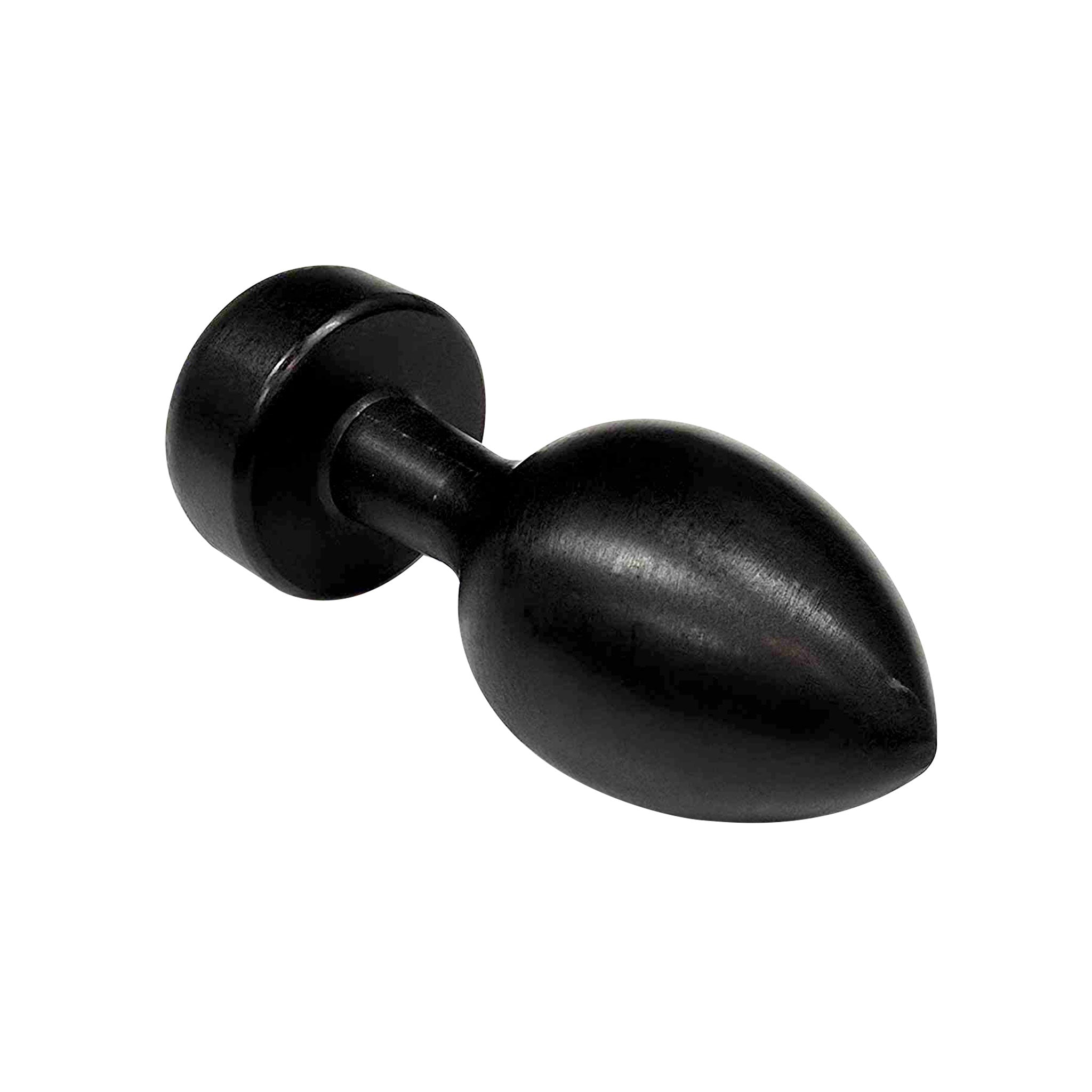 Aluminum brushed-aluminum accessories anal-plug butt-plug buttplug plug probe nonvibe non-vibe nonvibrating non-vibrating weighted-base jeweled-base tapered temp temperature-play temp-play anal-play kink kinky kinky-play adult-toys black
