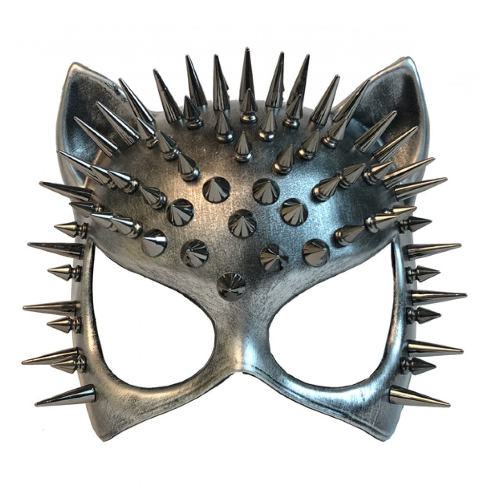 Cat Mask with Spikes