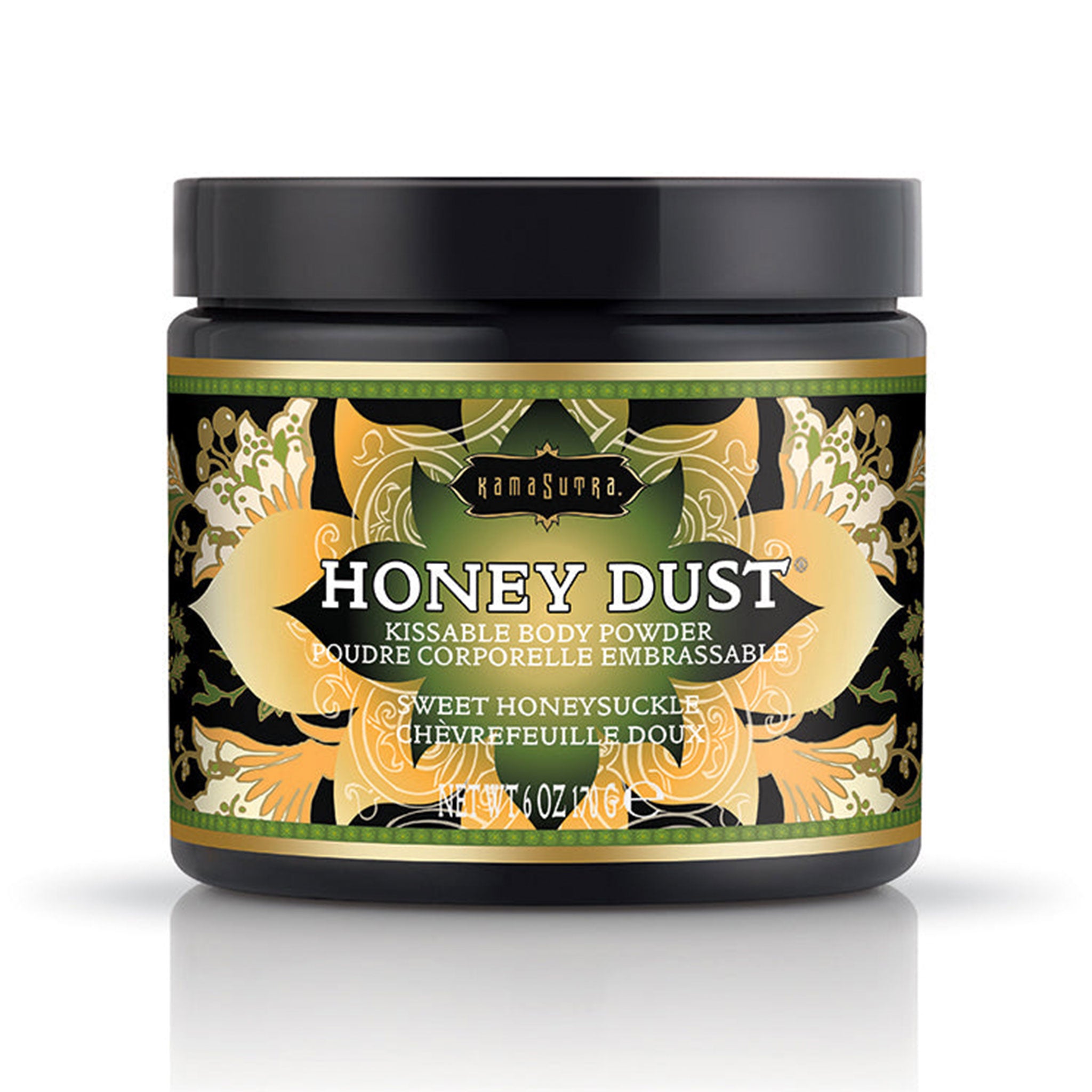 Body-powder body-dust skincare skin-care skin-nourishing freshening intimate moments moisture-wicking water-absorbing kissable lightweight feather-duster tickle tickle-play tickling valentines gifts couples couples-play foreplay pampering potions adult-toys scented honeysuckle