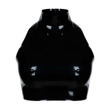 Kim Latex High Neck Top