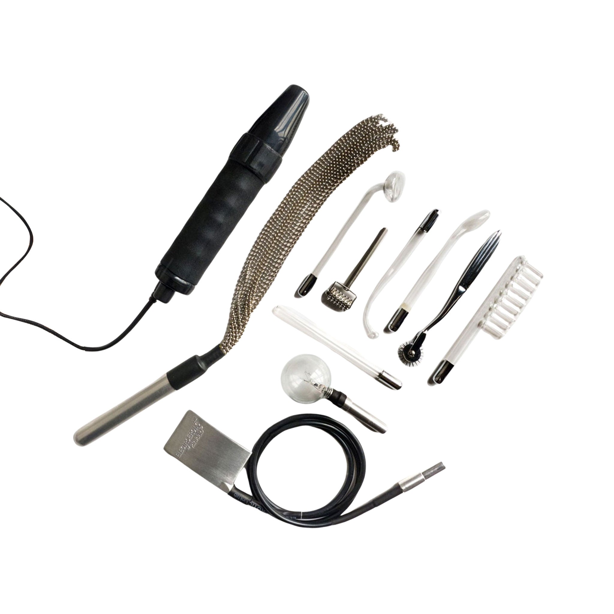 ABS-plastic glass copper metallic accessories e-stim estim stim stimulation stimulator stimulation electro electro-sex electro-play electro-stimulation padded-case storage-case attache-case integrated-lock locking lockable dial-lock electric electricity shocking spark sparking lightning-rod multi-chain flogger wand-attachments snub-nose snake-head roller pinwheel-roller compact-roller sleek bdsm sensory sensory-play kink kinky kinky-play kinky-toys roleplay role-play secret-agent adult-toys unisex silver 